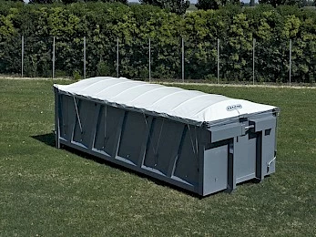 Scarr-Lab Schiebeverdeck auf einem Container